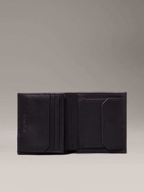 Billetera Mono Trifold 6Cc W/Coin Negro Calvin Klein-2