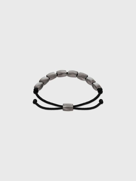 Pulsera Beaded Plateado Shape Calvin Klein-1