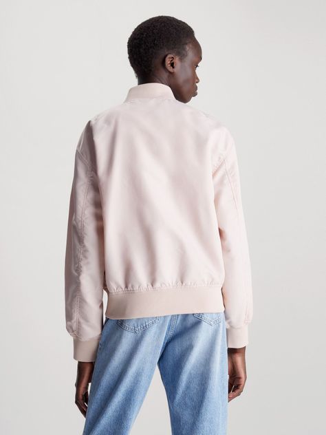 Chaqueta Bomber Ul Rosado Calvin Klein-2