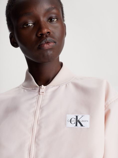 Chaqueta Bomber Ul Rosado Calvin Klein-3