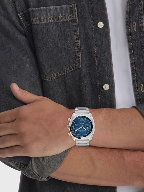 Reloj Multifunction Link Bracelet Plateado Calvin Klein-3