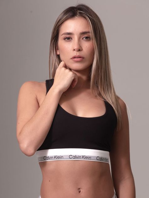 Bralette Modern Air Negro Calvin Klein-0