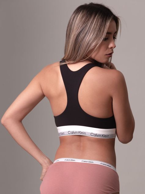 Bralette Modern Air Negro Calvin Klein-3