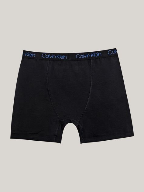 Pack 5 Bóxers Brief Niño Cot Stretch Negro Calvin Klein-2