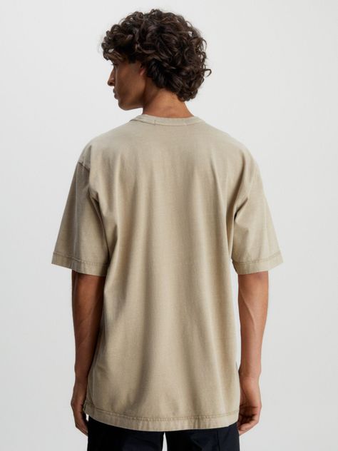 Polera Mineral Dye Beige Calvin Klein-2