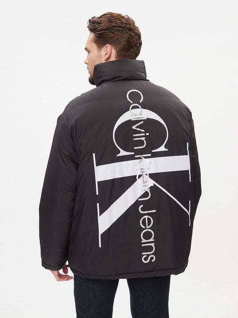 Parka Reversible 90S Puffer Negro Calvin Klein-2