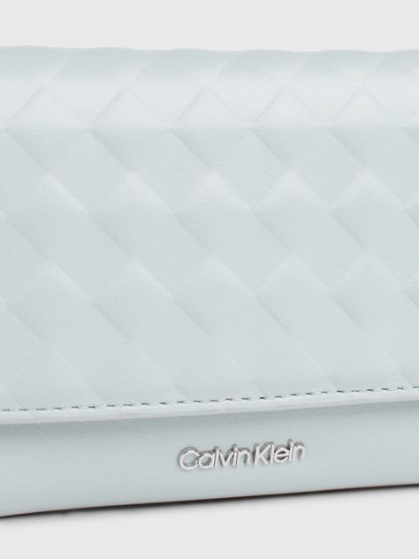 Billetera Calvin Mini Quilt Azul Calvin Klein-3