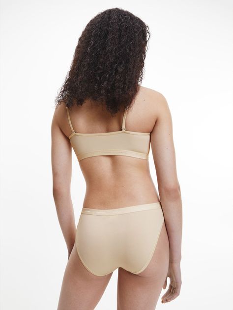 Bralette Form to Body Beige Calvin Klein-2