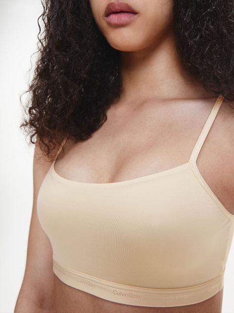 Bralette Form to Body Beige Calvin Klein-3