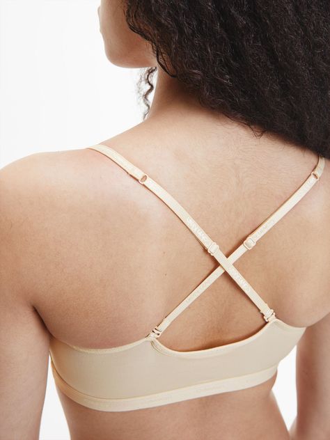 Bralette Form to Body Beige Calvin Klein-4
