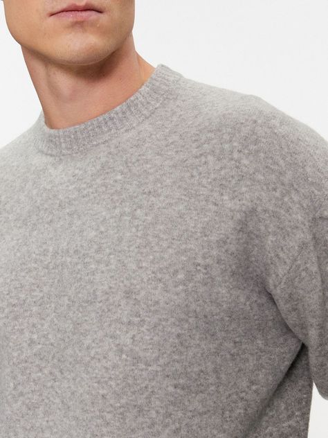 Sweater Lycra Blend Gris Calvin Klein-3