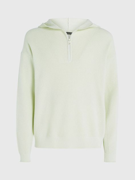 Sweater con Gorro Badger Verde Calvin Klein-4
