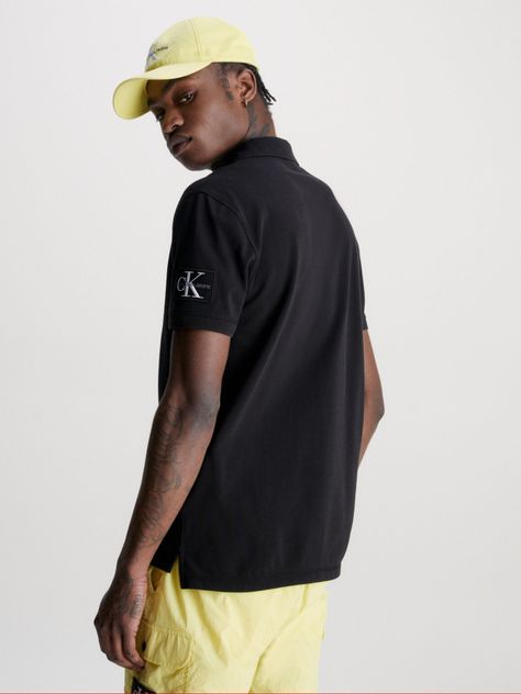 Polo Badge Negro Calvin Klein-2
