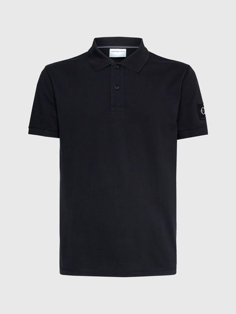 Polo Badge Negro Calvin Klein-4