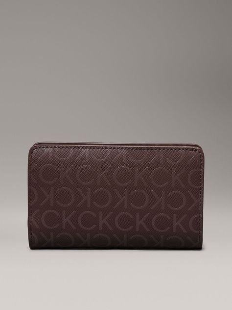 Billetera CK Daily Bifold Mono Café Calvin Klein-1