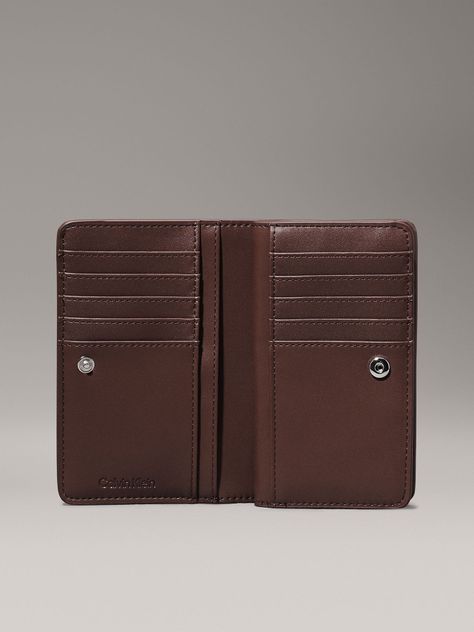 Billetera CK Daily Bifold Mono Café Calvin Klein-2