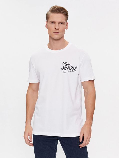 Polera Future Motion Graphic Blanco Calvin Klein-0