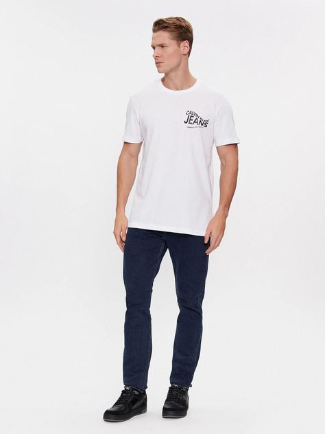 Polera Future Motion Graphic Blanco Calvin Klein-1