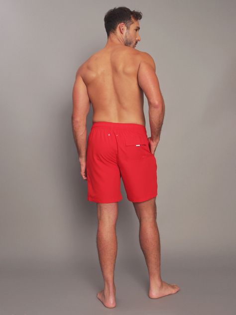 Traje de Baño Core Solids Rojo Calvin Klein-2