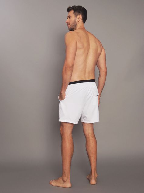 Traje de Baño Euro Blanco Calvin Klein-2