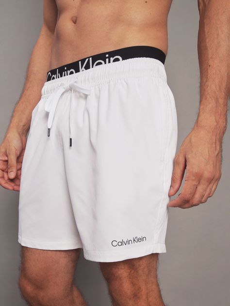 Traje de Baño Euro Blanco Calvin Klein-3
