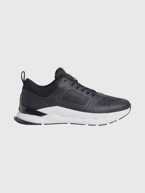 Zapatilla Low Top Lace Up Tech Negro Calvin Klein-4