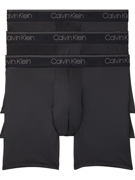 Pack 3 Bóxer Brief Micro Stretch Negro Calvin Klein-0