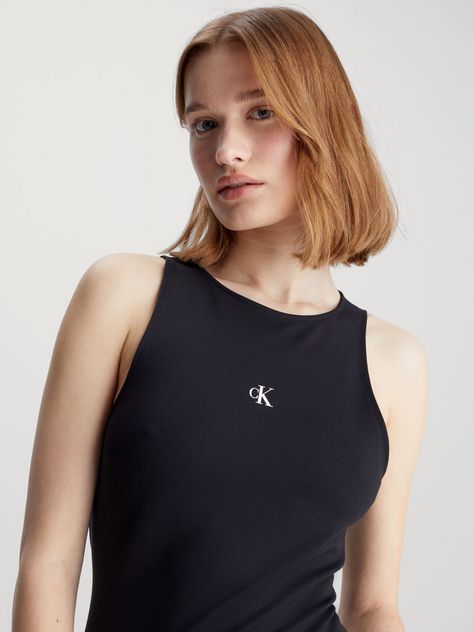 Vestido Racerback Milano Negro Calvin Klein-2