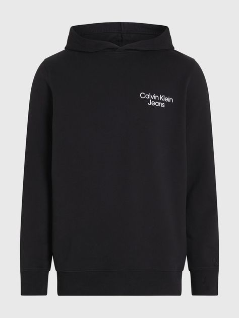 Polerón con Gorro Eclipse Graphic Negro Calvin Klein-4