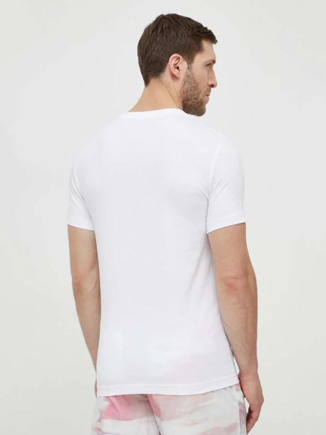 Polera Small Box Logo Blanco Calvin Klein-1