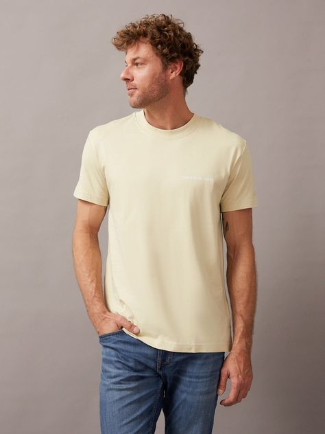 Polera Institutional Verde Calvin Klein-0