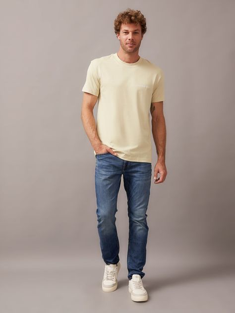 Polera Institutional Verde Calvin Klein-1