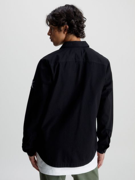 Camisa Essentials Ripstop Negro Calvin Klein-2