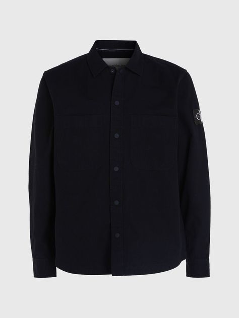 Camisa Essentials Ripstop Negro Calvin Klein-4