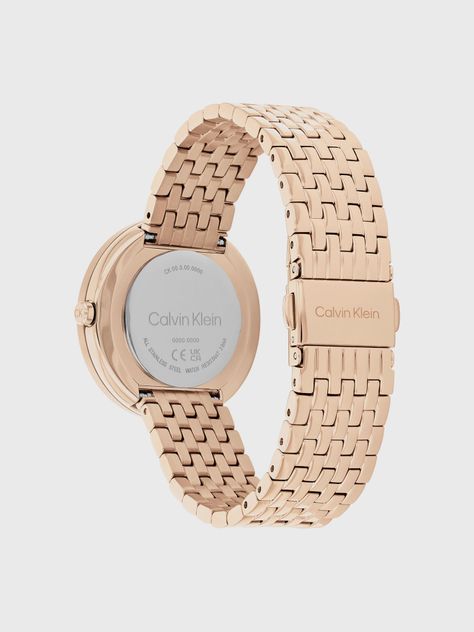 Reloj Contoured Bezel Dorado RGM Calvin Klein-1
