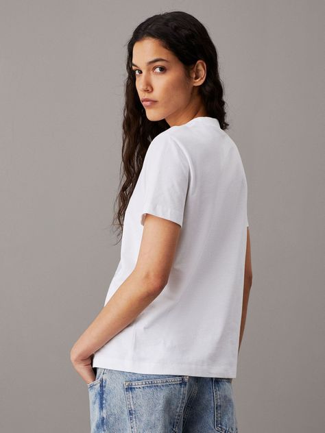 Polera Painted Floral Blanco Calvin Klein-2