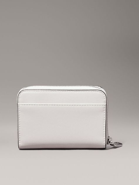 Billetera Sculpted Blanco Calvin Klein-1