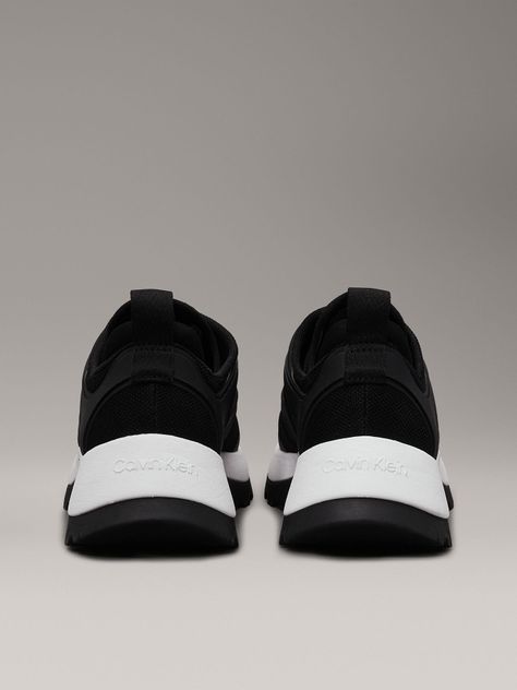 Zapatillas Runner On W/Zip Mix M Negro Calvin Klein-1