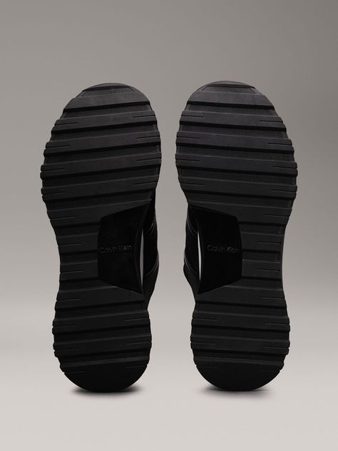 Zapatillas Runner On W/Zip Mix M Negro Calvin Klein-3