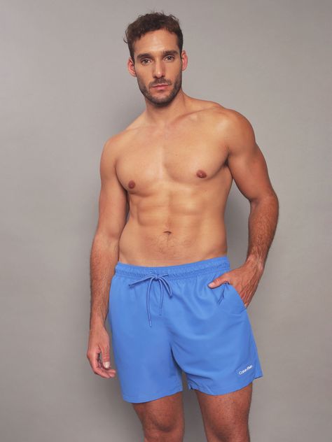 Traje Baño Modern Azul Calvin Klein-0