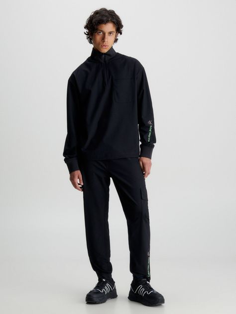 Jogger Technical Hwk Pant Negro Calvin Klein-3