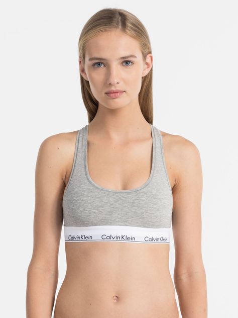 Bralettes Modern Cotton Gris Calvin Klein-1