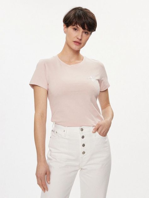 Pack 2 Poleras Monologo Slim Multicolor Calvin Klein-6