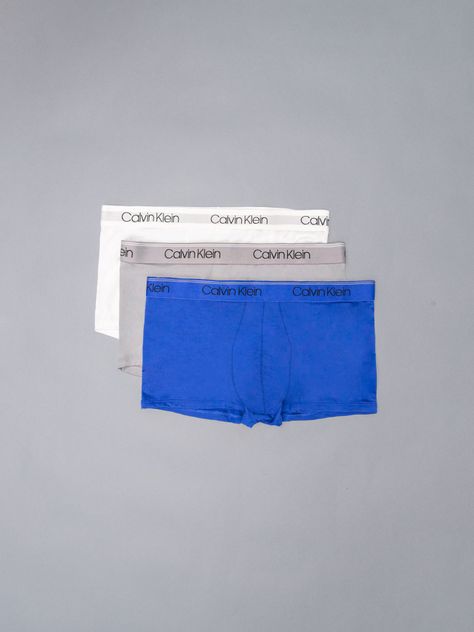 Pack Low Rise 3 Bóxers Stretch Multicolor Calvin Klein-0