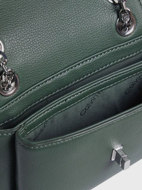 Cartera Re-Lock Verde Calvin Klein-2