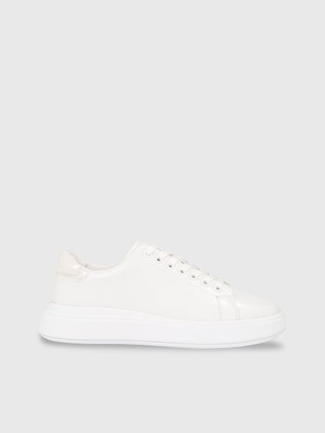 Zapatilla Raised Cupsole Blanco Calvin Klein-4