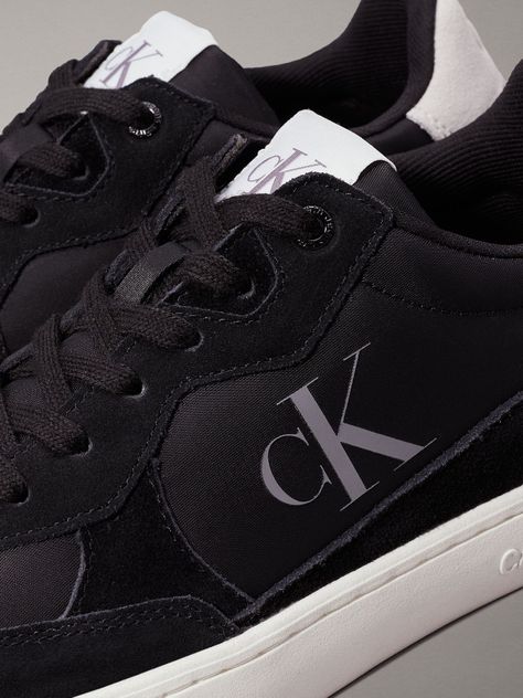 Zapatillas Cupsole Iconic Nylon Negro Calvin Klein-6