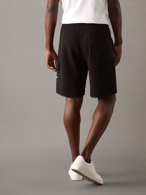 Short City Grid Negro Calvin Klein-2