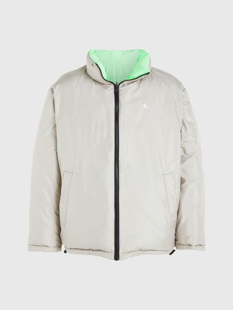 Parka Reversible 90 Puffer Verde Calvin Klein-5