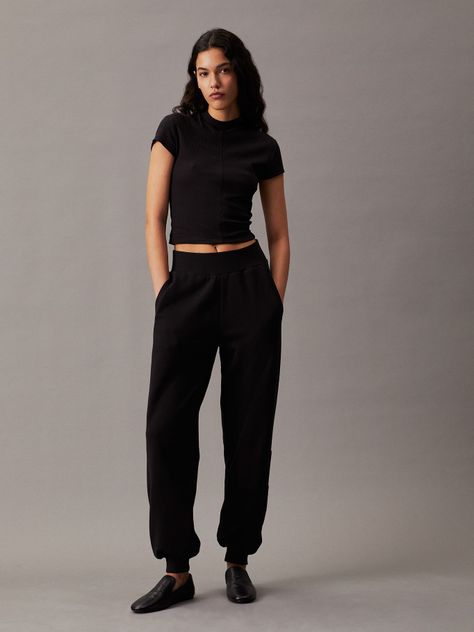 Jogger Premium Monologo Jog Pant Negro Calvin Klein-1